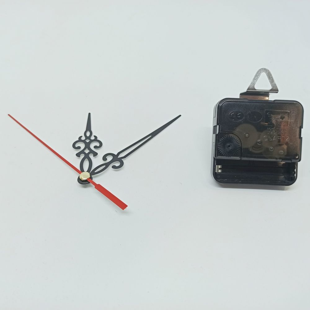 Часовой механизм, шток 21 мм, со стрелками №20 (1уп = 5шт)