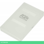 Бокс для накопителя AgeStar SUBCP1 White