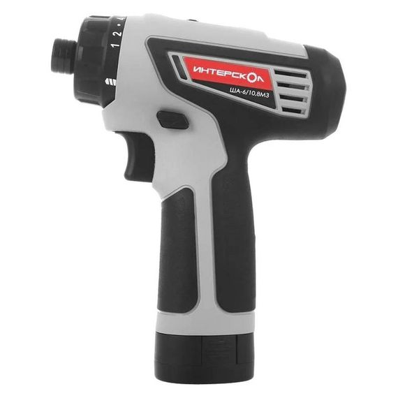 Аккумуляторная дрель-шуруповерт ИНТЕРСКОЛ ША-6/10,8М3