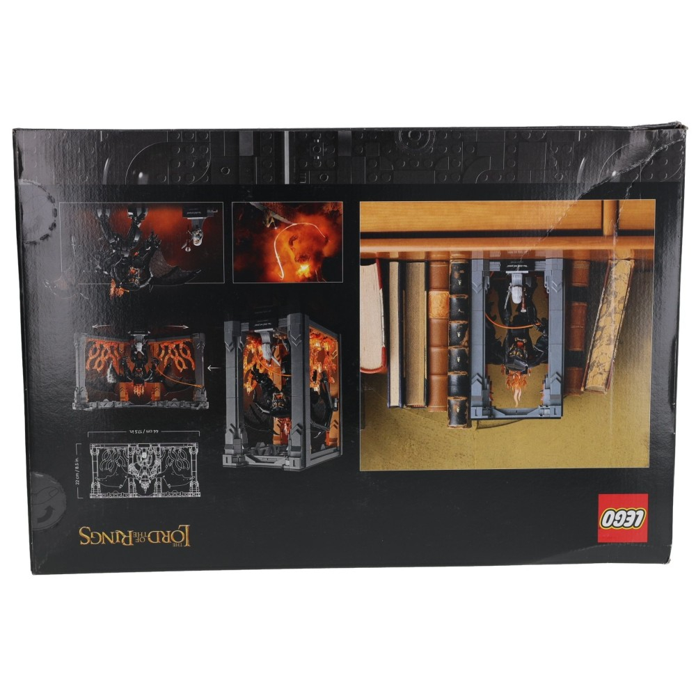 OUTLET LEGO Icons - Властелин колец: Книжная полка с Балрогом 10367