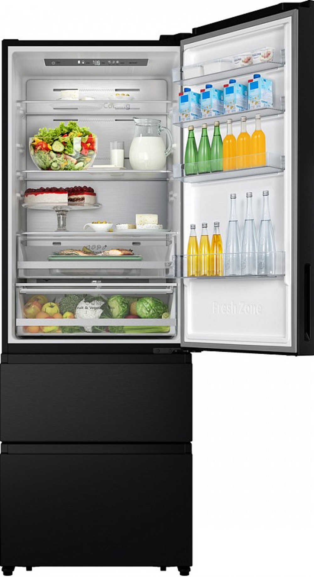 Двухкамерный холодильник Gorenje NRM7201SBXL4