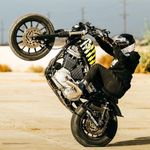 Lane Splitter Rusty Butcher / Черно-белый