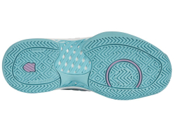 Женские теннисные кроссовки K-Swiss Hypercourt Express 2 - brilliant white/angel blue/sheer lilac