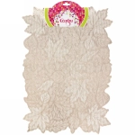 Салфетка на стол 30*45см «Кленовый лист» золото