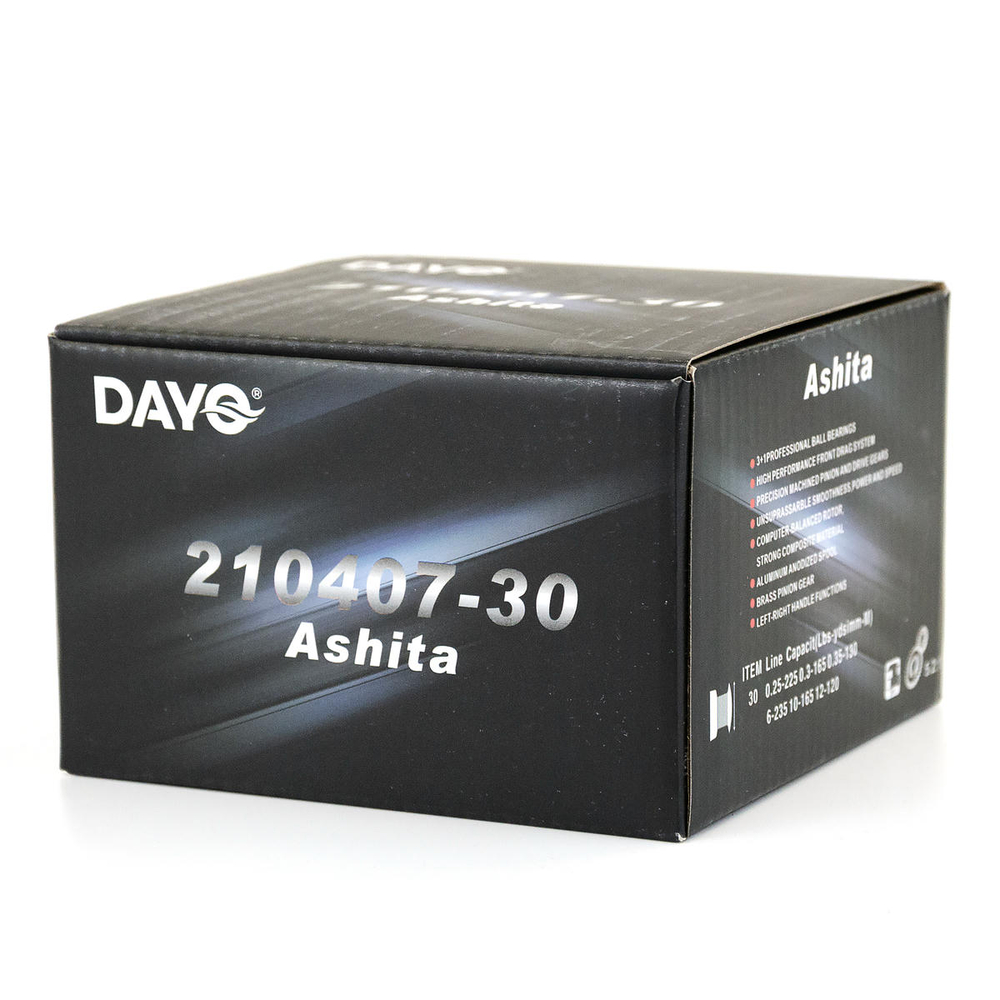 Безынерционная катушка DAYO ASHITA 30 (3000, 3+1ВВ, мет. шпуля)