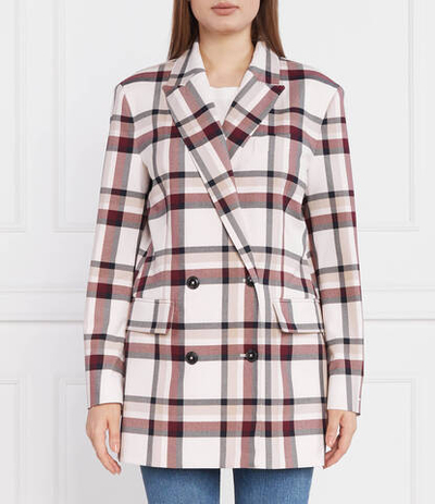 Пиджак GLOBAL STRIPE CHECK DB Tommy Hilfiger - белый(WW0WW40052)