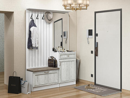 Прихожая Стиль-02 White Dreamline Белый