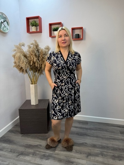 Халат женский "236 М.С" на запах (159)