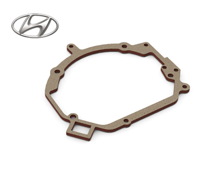 Hyundai Santa FE 2 (2006-2012) переходные рамки для замены линз (комплект, 2шт)