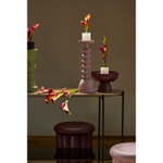 Подсвечник vivlend, 36 см, розовый