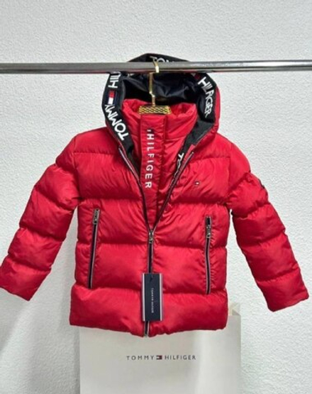 Детская куртка Tommy Hilfiger с капюшоном