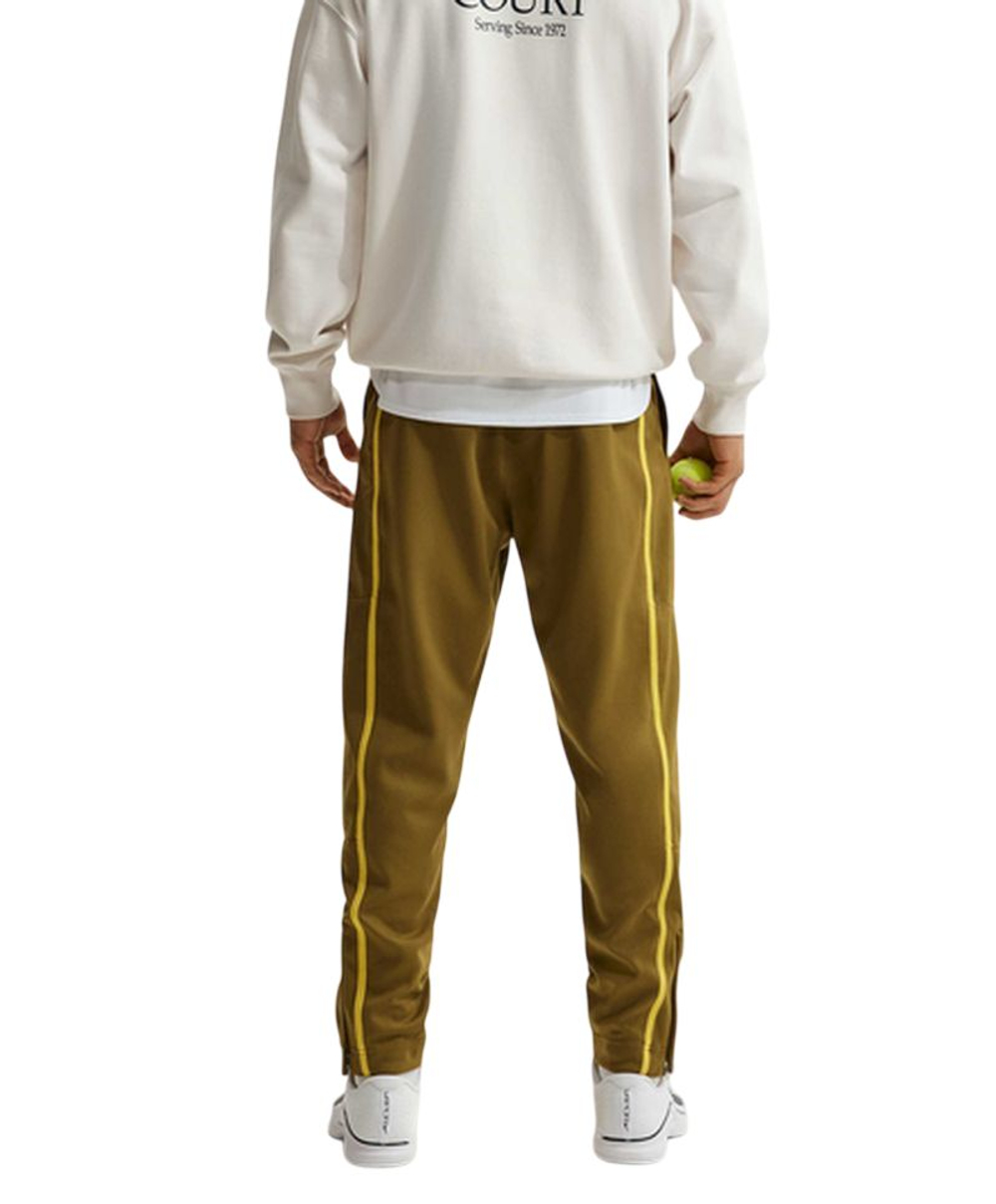 Теннисные брюки Nike Court Heritage - olive flak/saffron quartz