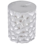 Свеча Deco Christmas "Iceberg" 80*65 мм серебряная