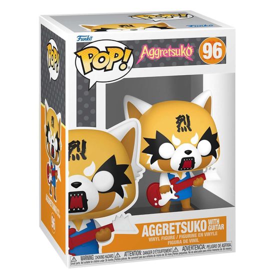 Фигурка Funko POP! Aggretsuko Aggretsuko w/Guitar (96) 80391 / Фигурка Фанко ПОП! по мотивам аниме "Агрессивная Рэцуко", Рэцуко