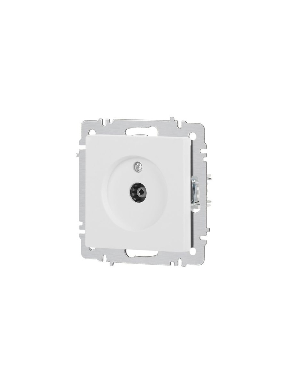Розетка телевизионная одиночная TV СП Accent 6-301-01М IP20 бел. матов. Intro Б0063603