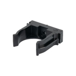 Крепеж-клипса для трубы 32 мм прямого монтажа черная 25 шт