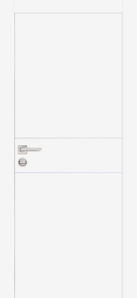 Дверь PX-15 AL кромка с 2-х ст. / Цвет Белый / Двери PROFILO PORTE