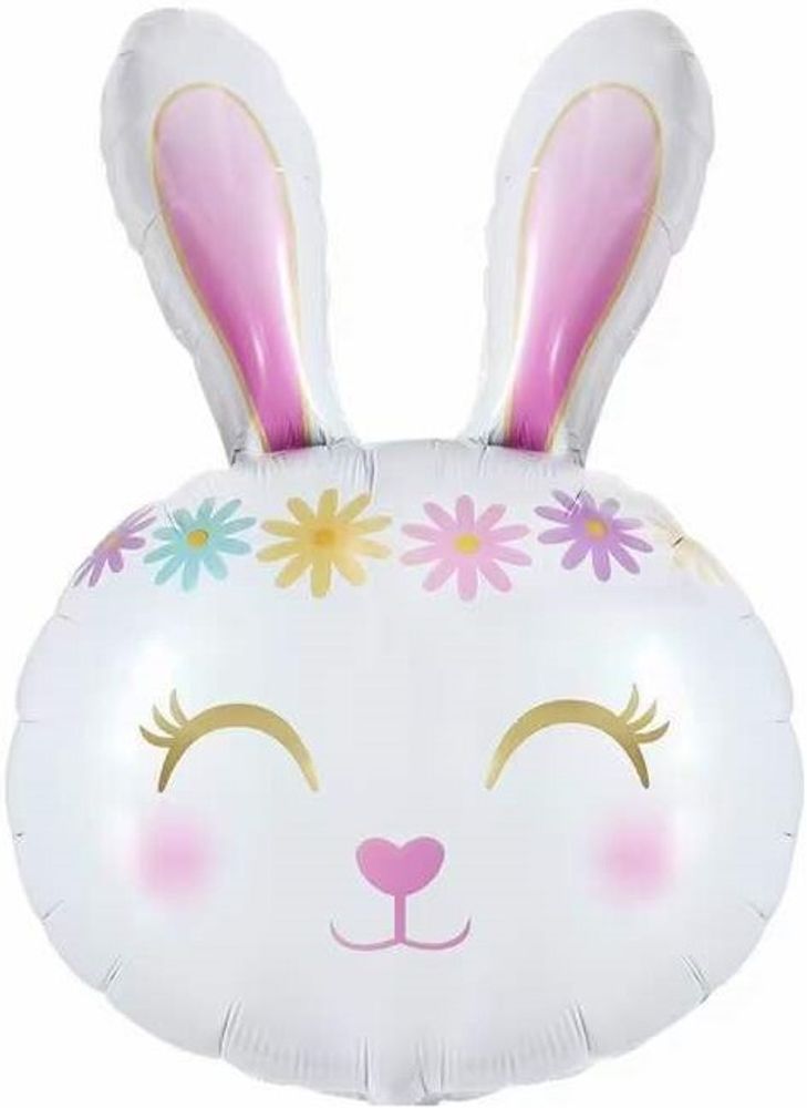 Фигура Голова Цветочный зайка 32″ Fl