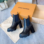 Ботильоны LV Beaubourg Louis Vuitton на каблуке премиум класса