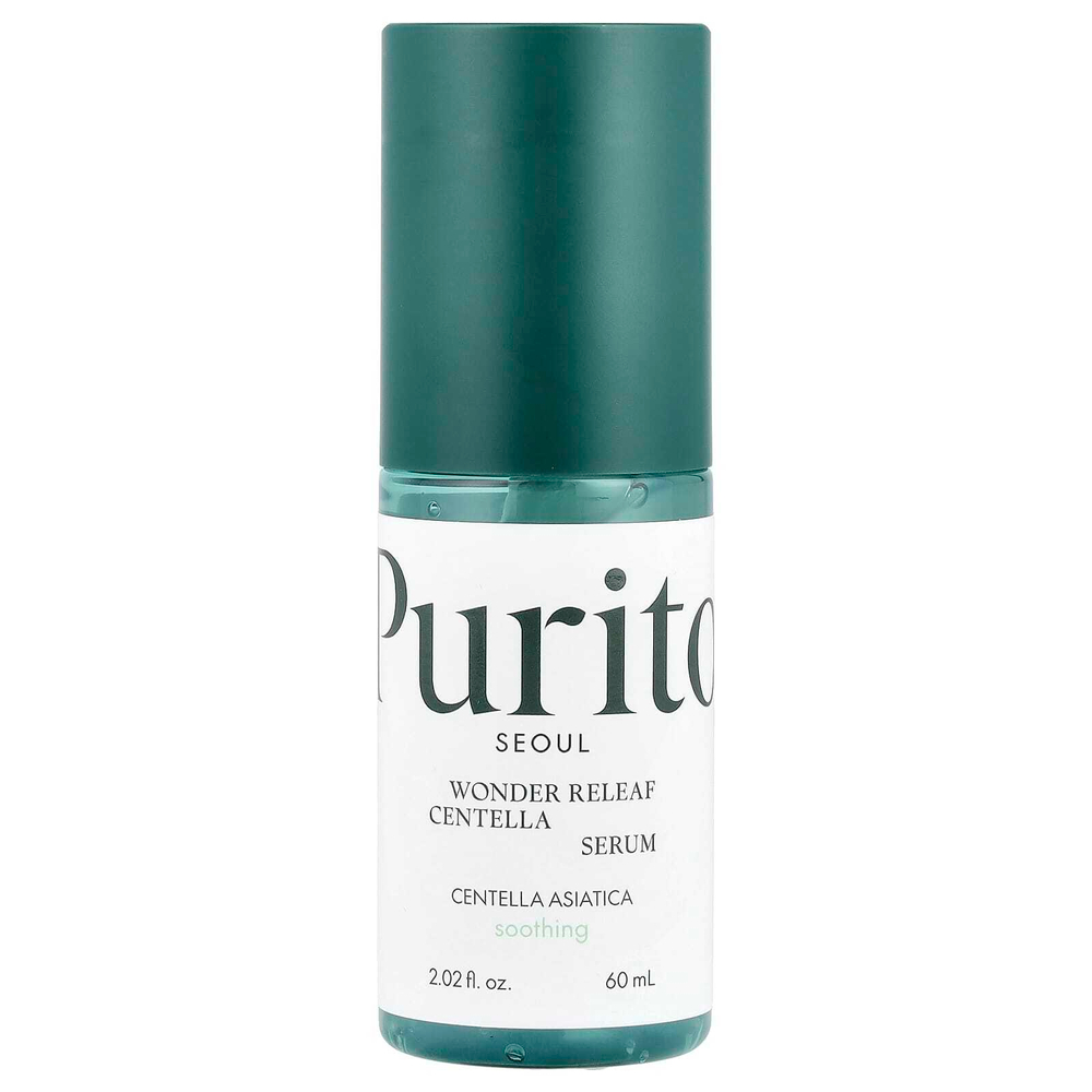 Purito, Wonder Releaf Centella, сыворотка с центеллой, 60 мл (2,02 жидк. унц.)