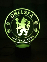 3D Светильник "Сhelsea FC" (ФК Челси)