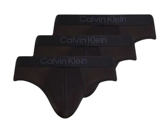 Мужские спортивные боксеры Calvin Klein Ultra Soft Modal Hip Briefs 3P - черный