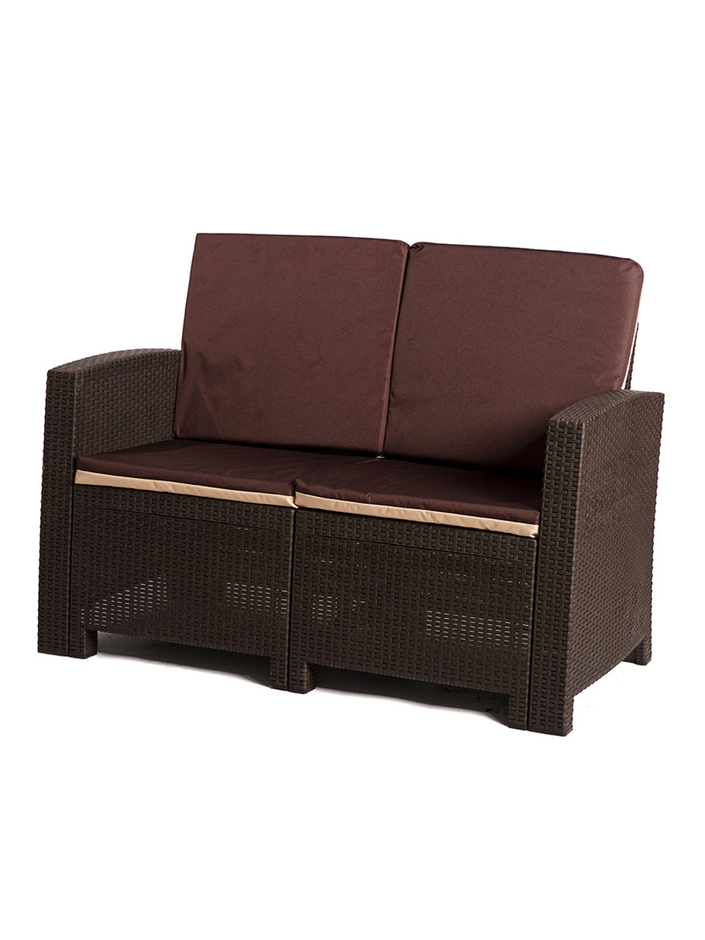 Комплект мебели под искусственный ротанг для отдыха Калифорния «California Lunch Set» арт.77787/77763/8422П