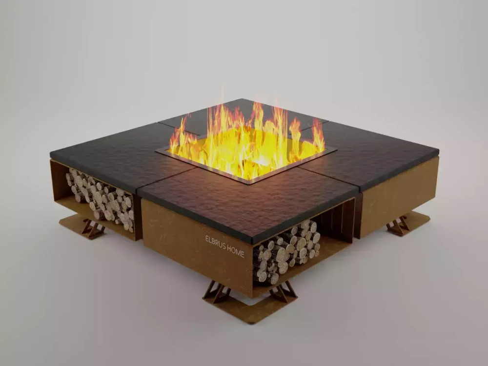 Очаг для костра Elbrus Басег, 120 см