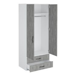 Шкаф гардеробный 900 2 ящика Junior