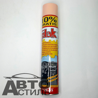 Полироль торпеды спрей PLAK  Персик 750мл