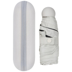 Зонт мини складной 90см (в чехле-капсуле) серый