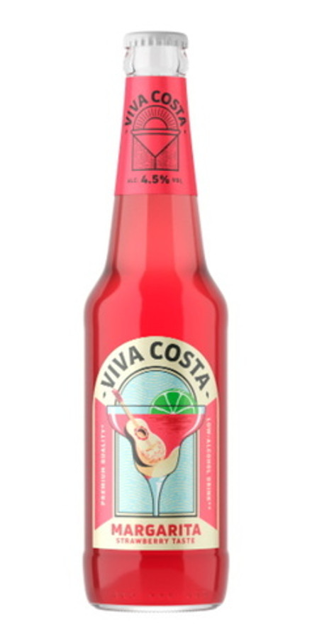 Коктейль слабоалкогольный "Viva Costa" Margarita 0,33л. Лидское пиво