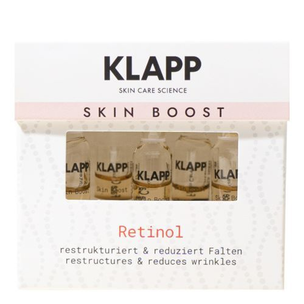 KLAPP Cosmetics Концентрат, 5 × 2 мл | RETINOL Skin Boost