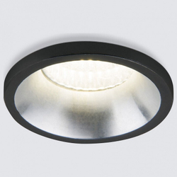 Встраиваемый светильник Elektrostandard 15269/LED белый/никель