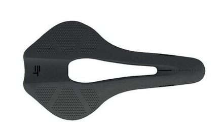 Седло для GRAVEL 259х148мм, с продольным отверстием, рельсы Cr-Mo, чёрное. 275г. VLX лого. Без уп. V