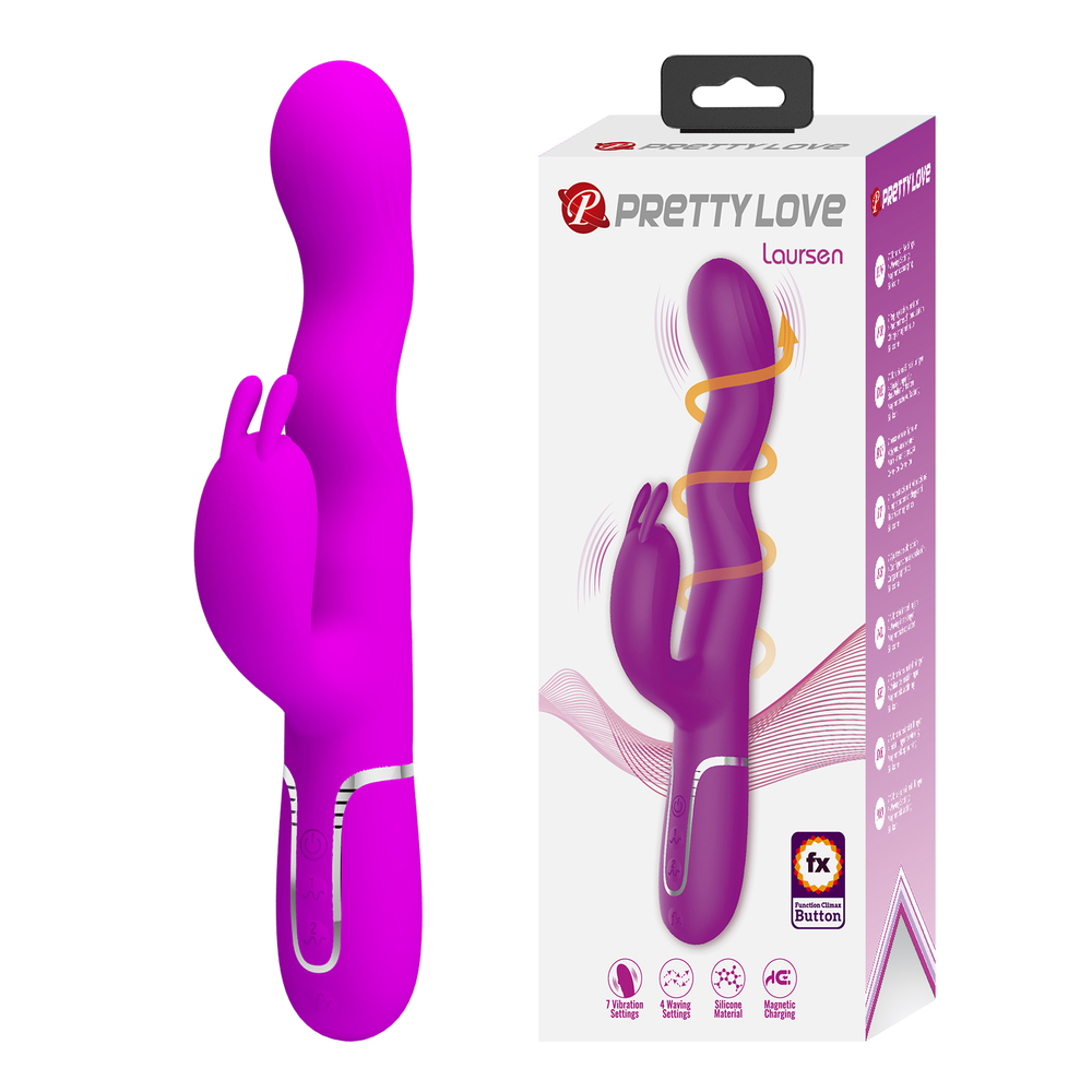 Вибратор с функцией волновой стимуляции PRETTY LOVE BW-500089