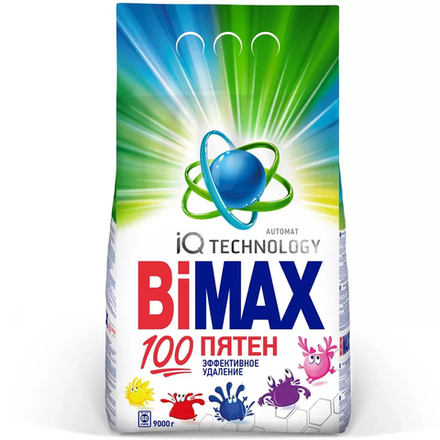 BiMax 9 кг авт. 100 пятен *1 /48