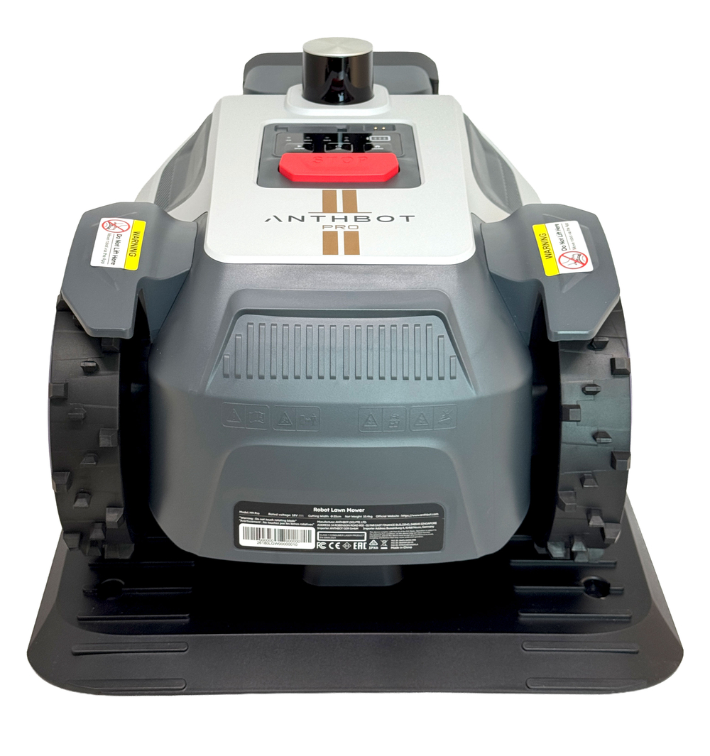 Робот-газонокосилка Anthbot M9 PRO (LIDAR + RTK-GPS) для участков 1000–1500 м² (10–15 соток)