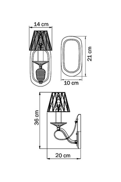 Бра Lightstar 705614