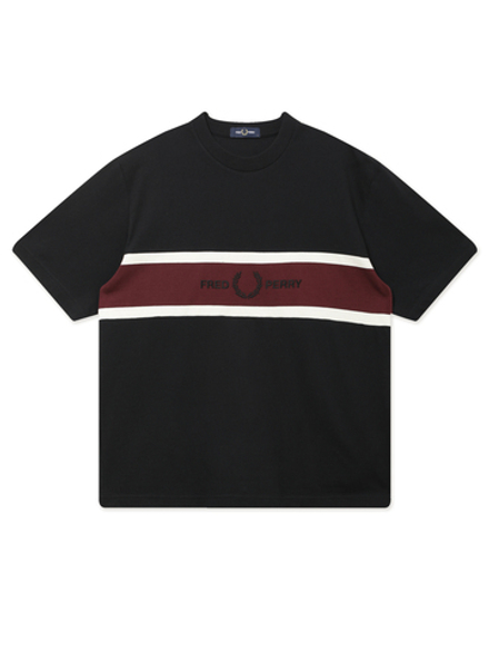 Мужская Футболка Embroidered Panel