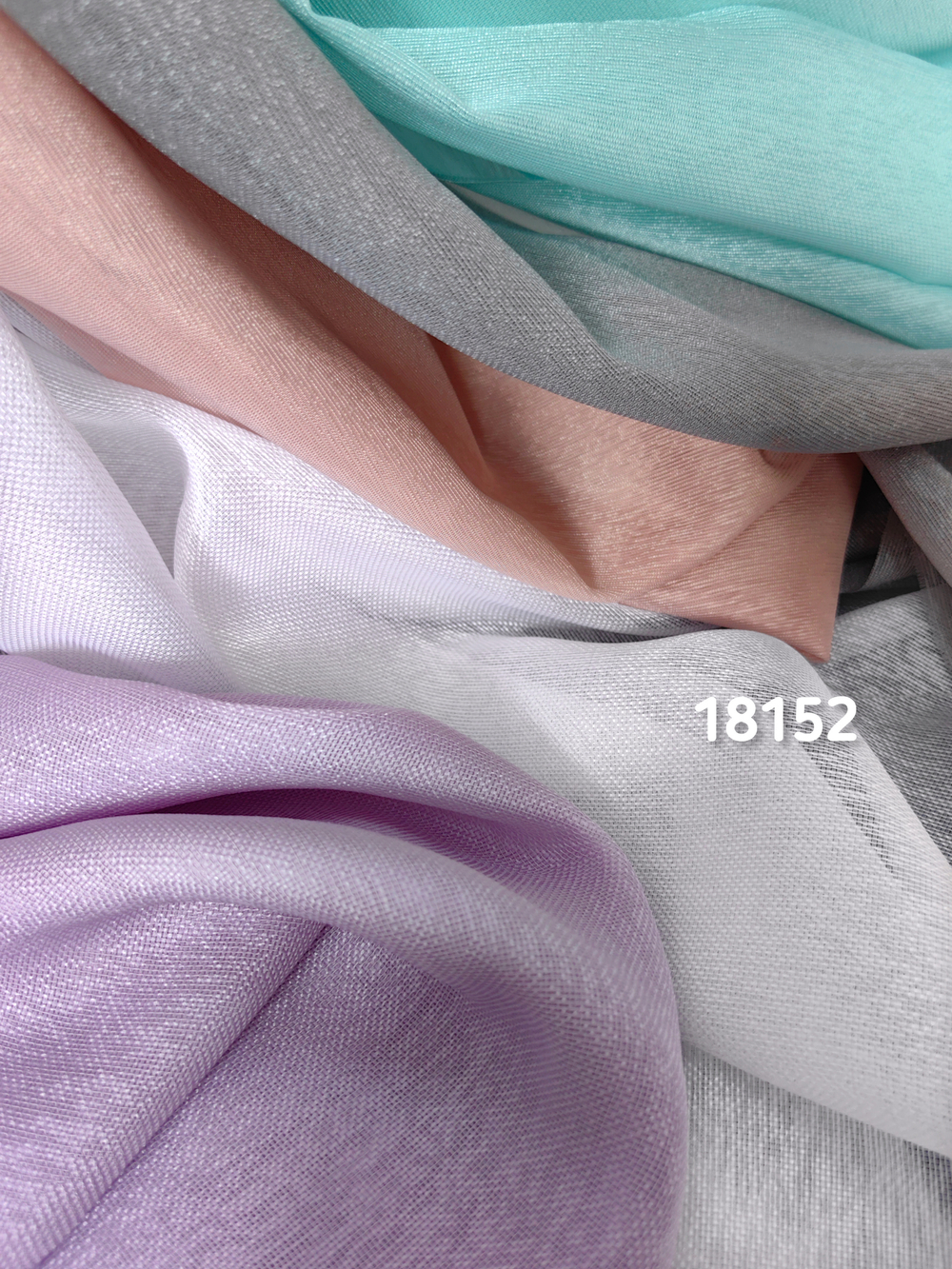 Тюль однотонный Канвас (18152)