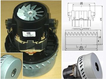 Двигатель для Моющего Пылесоса 1400w