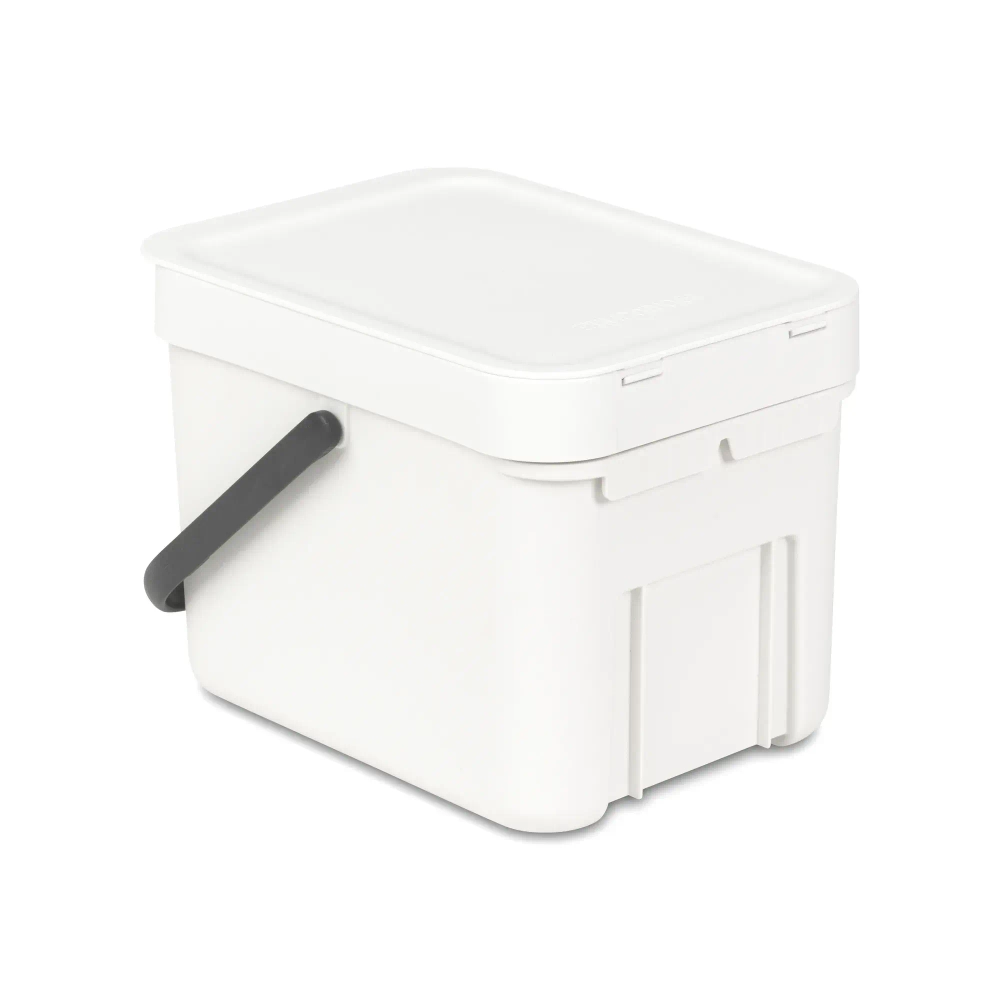 Brabantia Контейнер для сортировки мусора Sort & Go 6л, белый