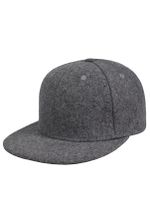 Бейсболка утепленная серая фото спереди