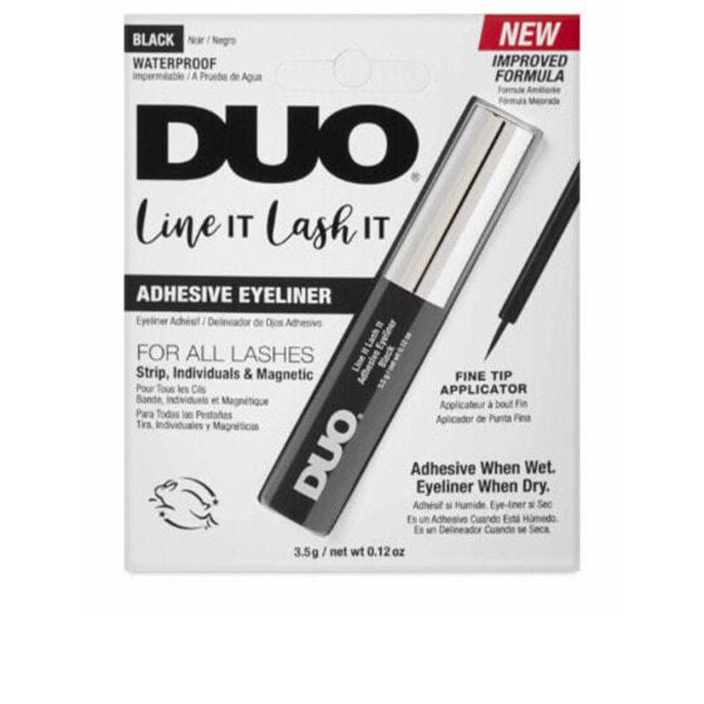 Контур для глаз PRO DUO ADHESIVE EYELINER line it lash it #black 3,5 gr