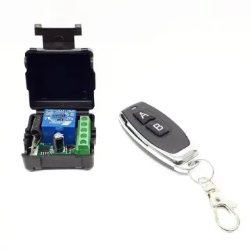 Реле одноканальное 12 В с пультом дистанционного управления 433 Мгц