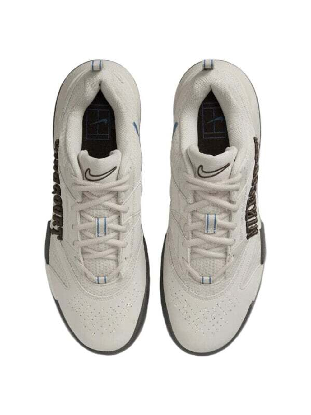 Nike Court Lite 4 Белые коричневые кроссовки для тенниса