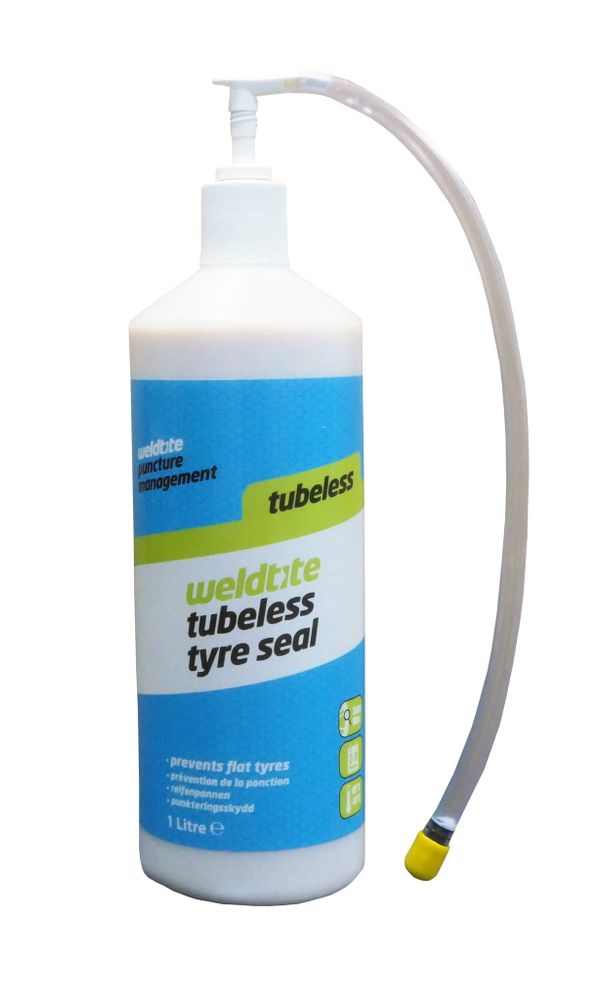 Герметик/антипрокол. профи TUBELESS TYRE SEALANT для бескамерных покрышек 1л WELDTITE (Англия)