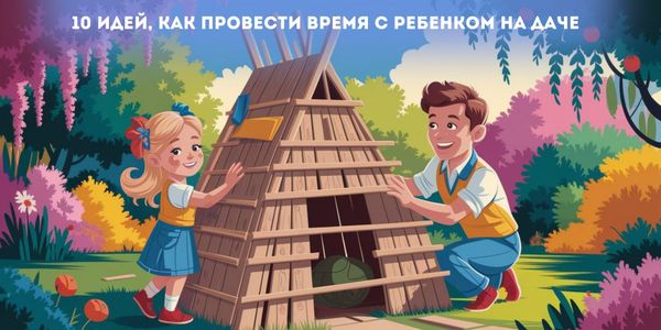 10 идей, как провести время с ребенком на даче 10 идей, как провести время с ребенком на даче