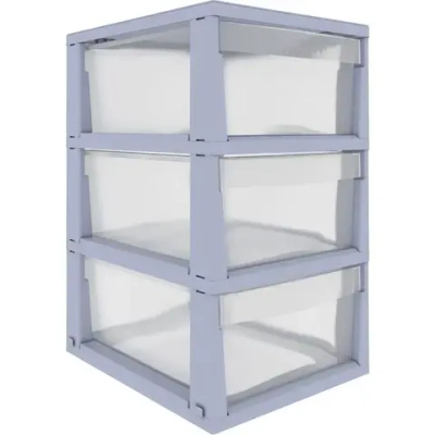 Стеллаж UNIQUM 3 секции (корзина Eternity)Р6021